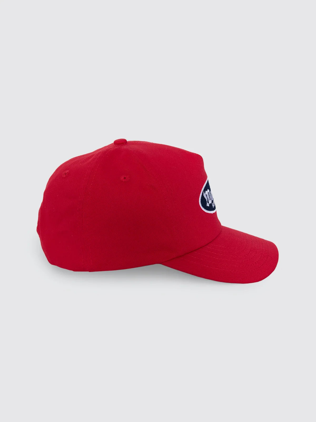 WORSHIP - RISE 5 PANEL HAT - RED