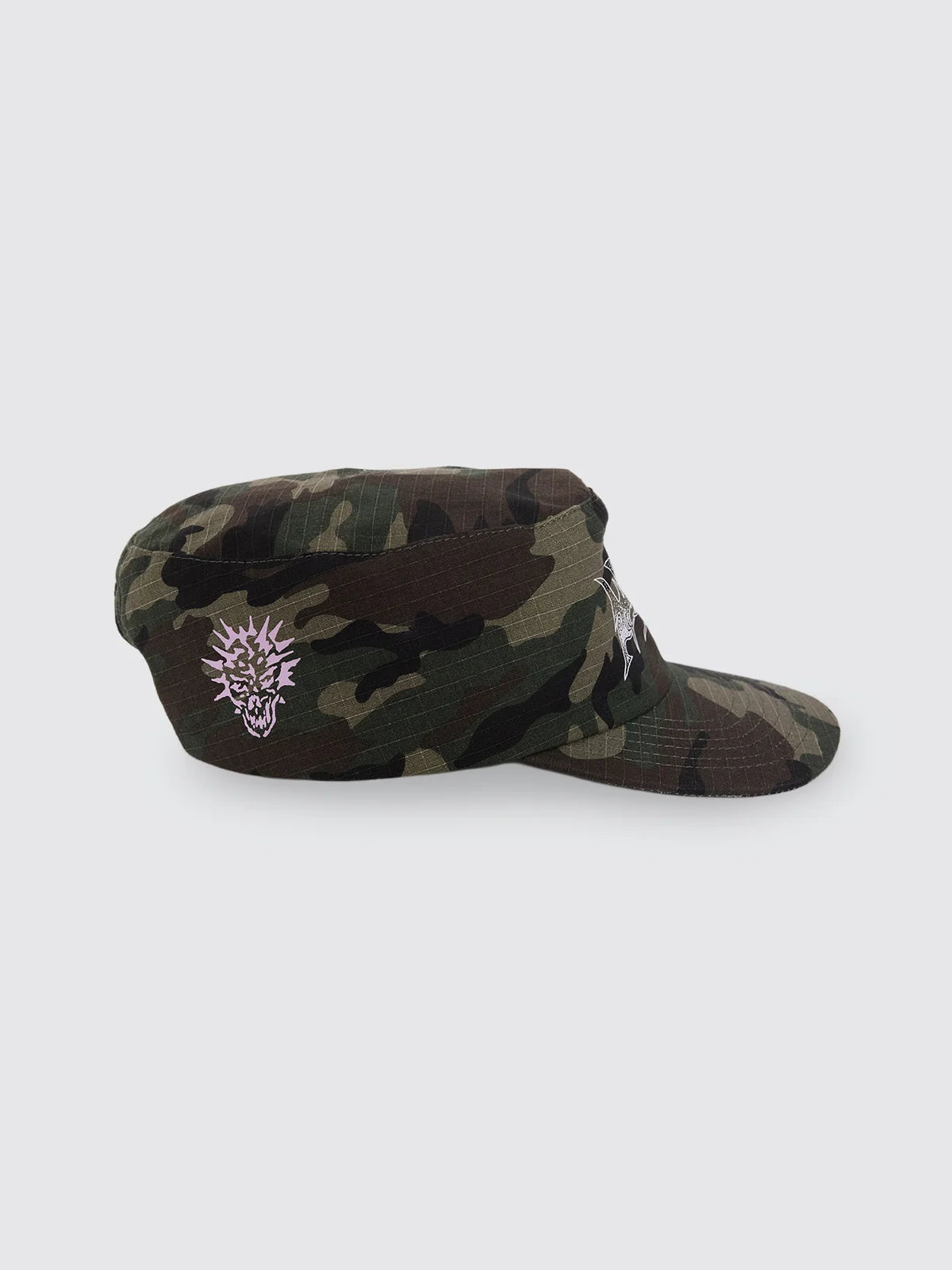 WORSHIP - HEXED PILLBOX HAT - CAMO