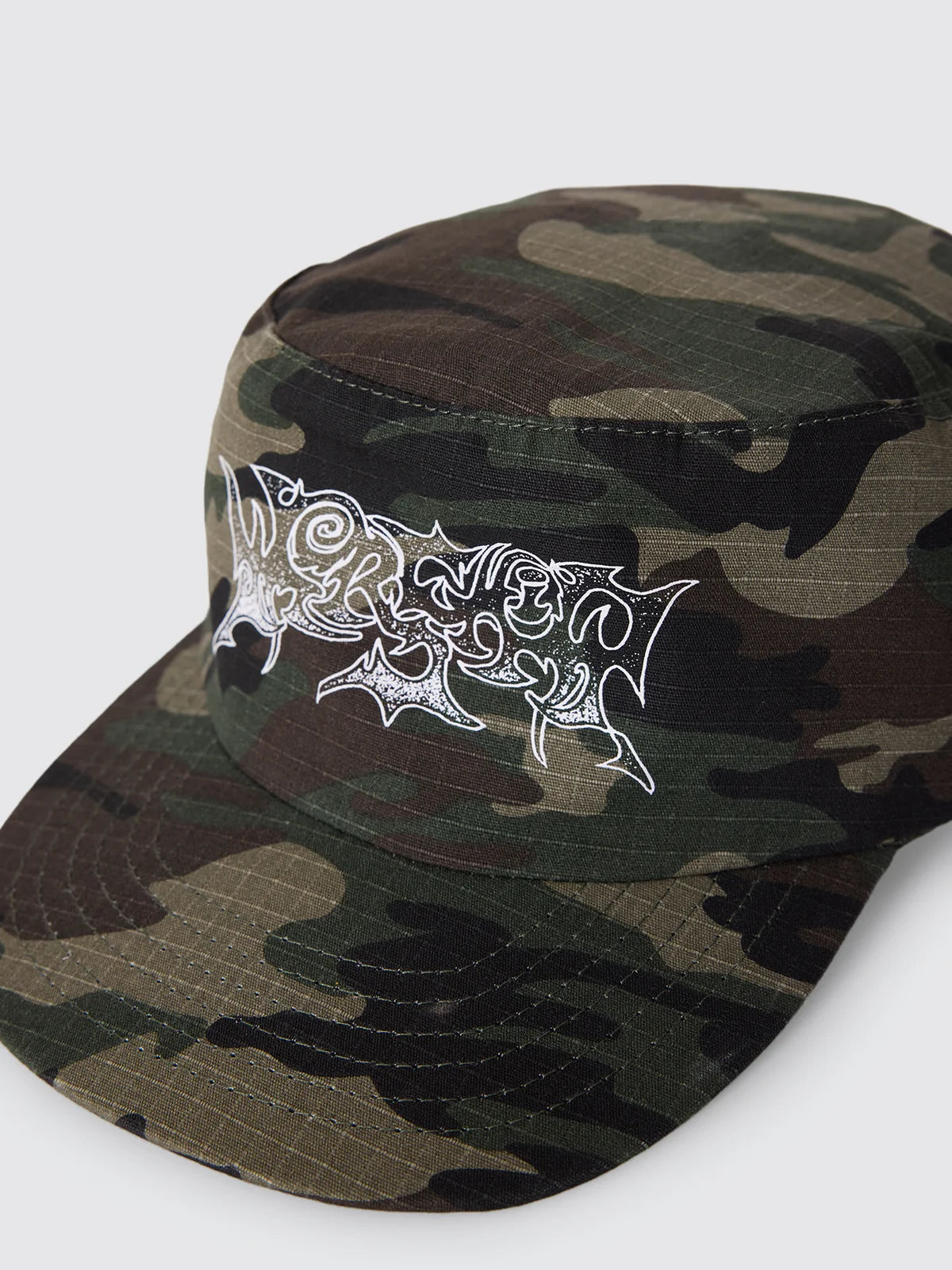 WORSHIP - HEXED PILLBOX HAT - CAMO