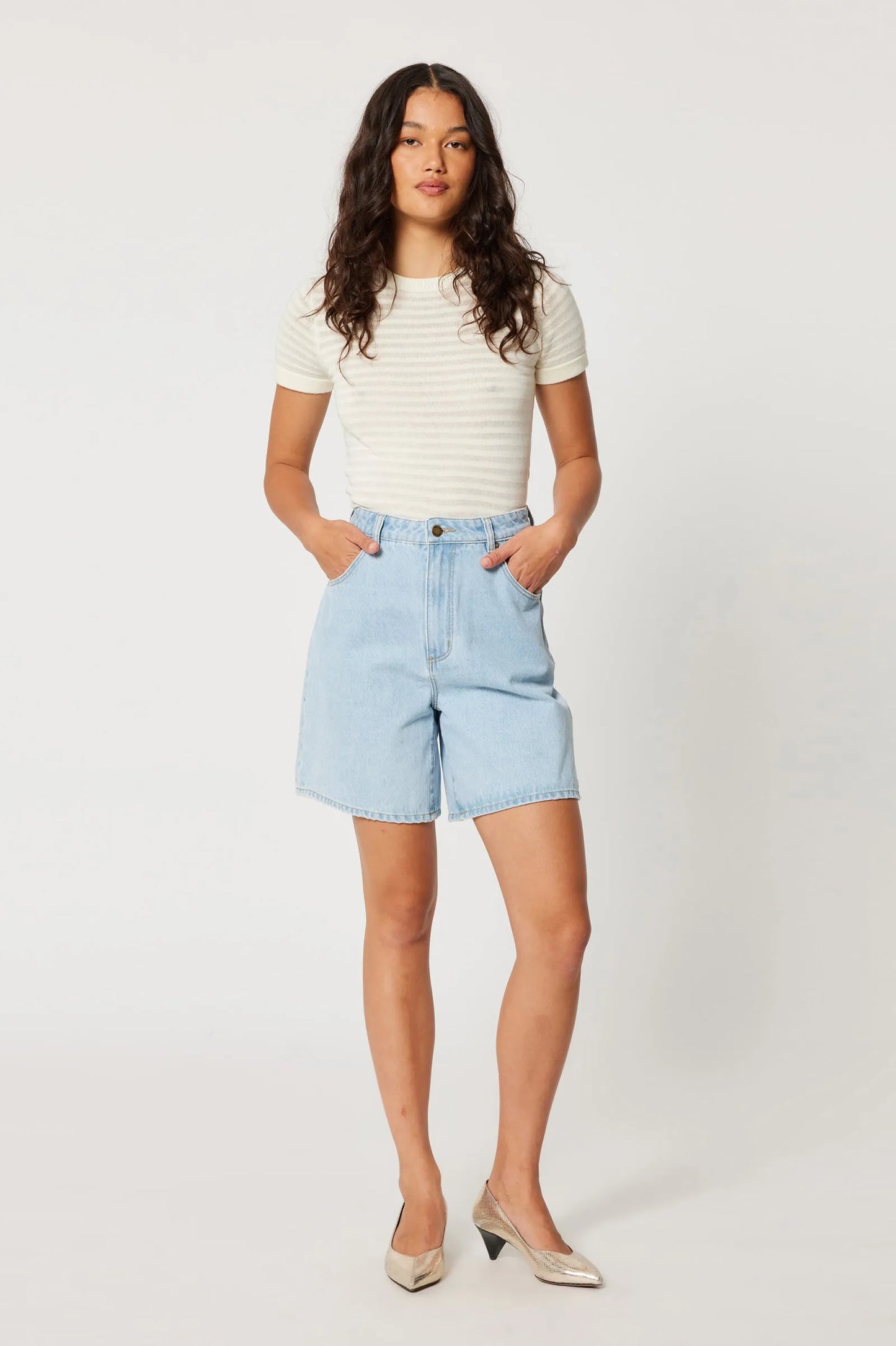 ROLLA’S Womens Super Mirage Short - Nina Blue