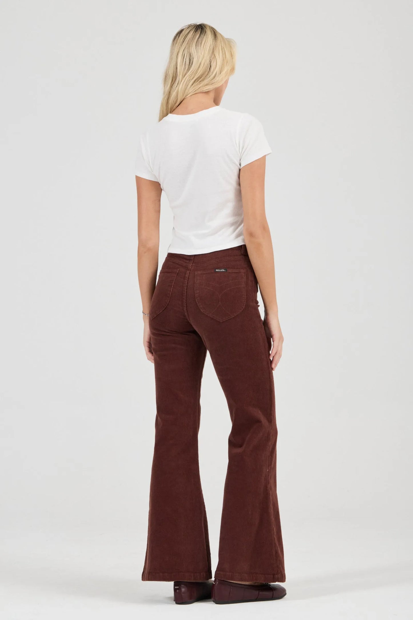 ROLLA'S - Eastcoast Flare Cord - COGNAC
