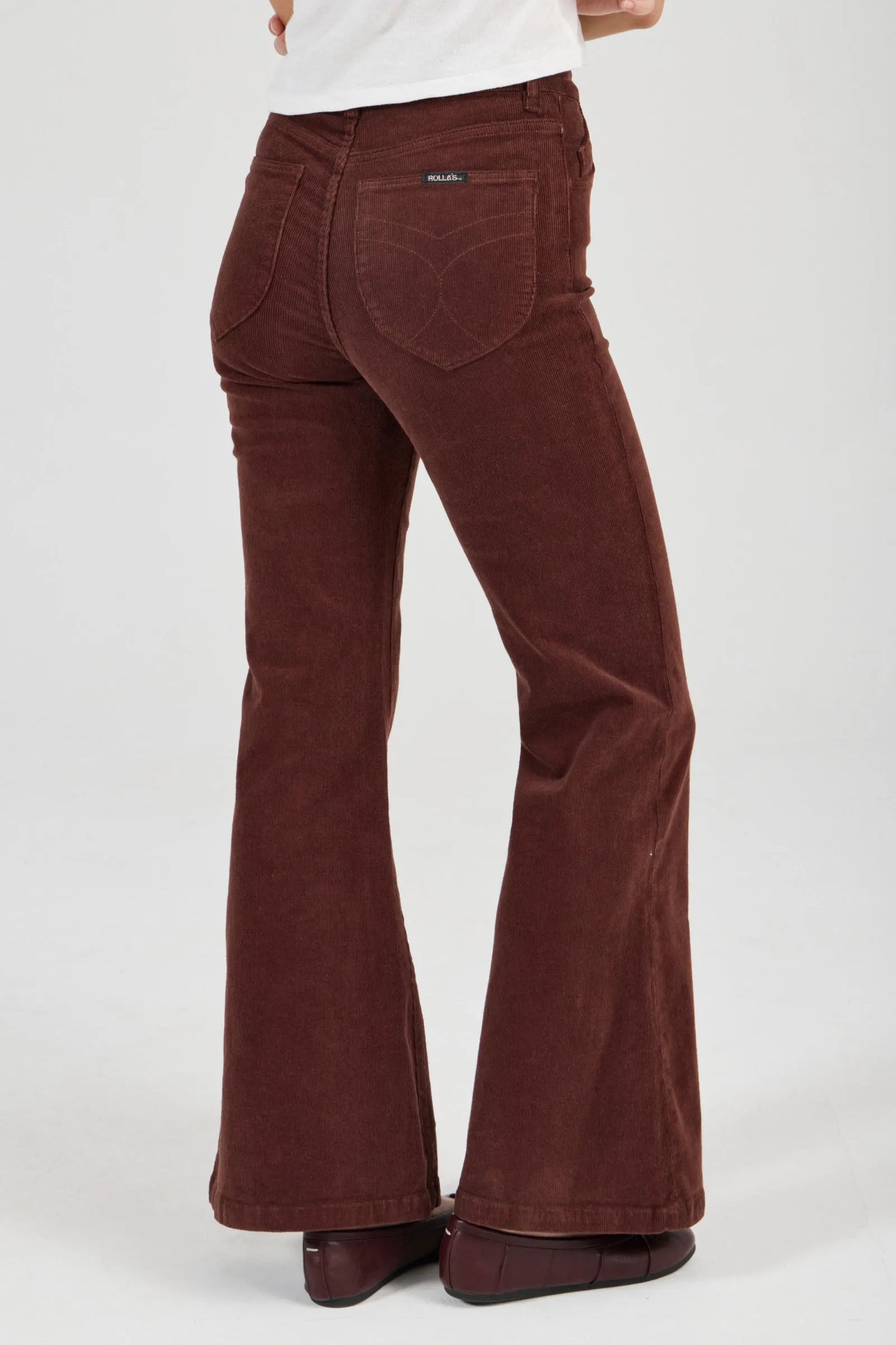 ROLLA'S - Eastcoast Flare Cord - COGNAC