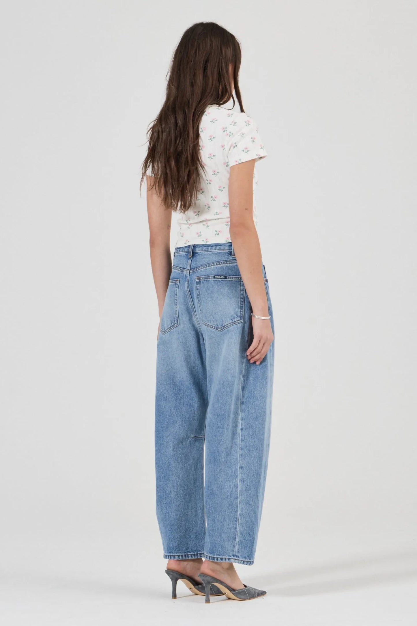 ROLLA'S - Pointelle Classic Tee - Posey