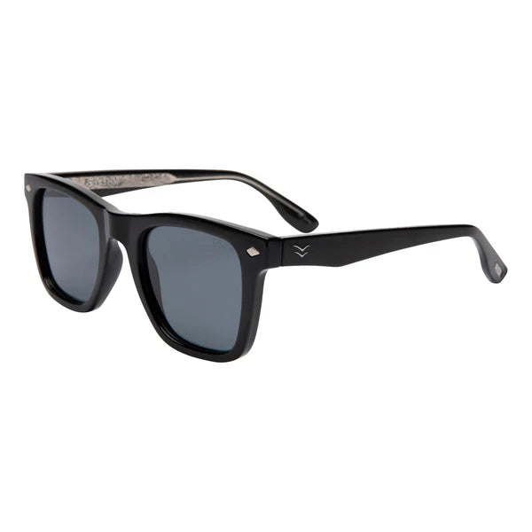 I-SEA EYEWEAR - RHYTHIM - BLACK / SMOKE POLARIZED LENS