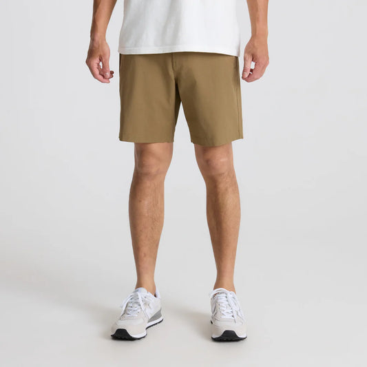 ROARK - Layover Pro Traveler Short - Dark Khaki
