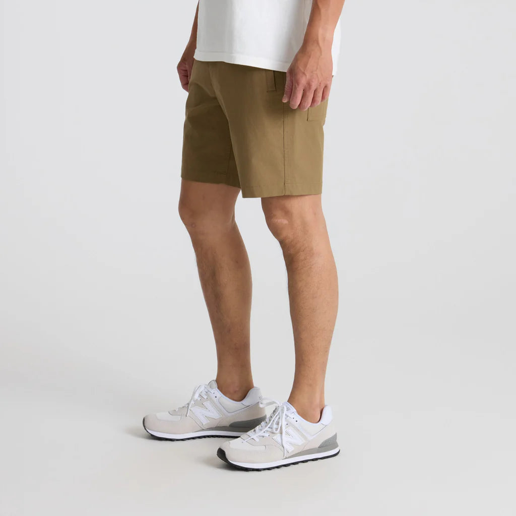 ROARK - Layover Pro Traveler Short - Dark Khaki
