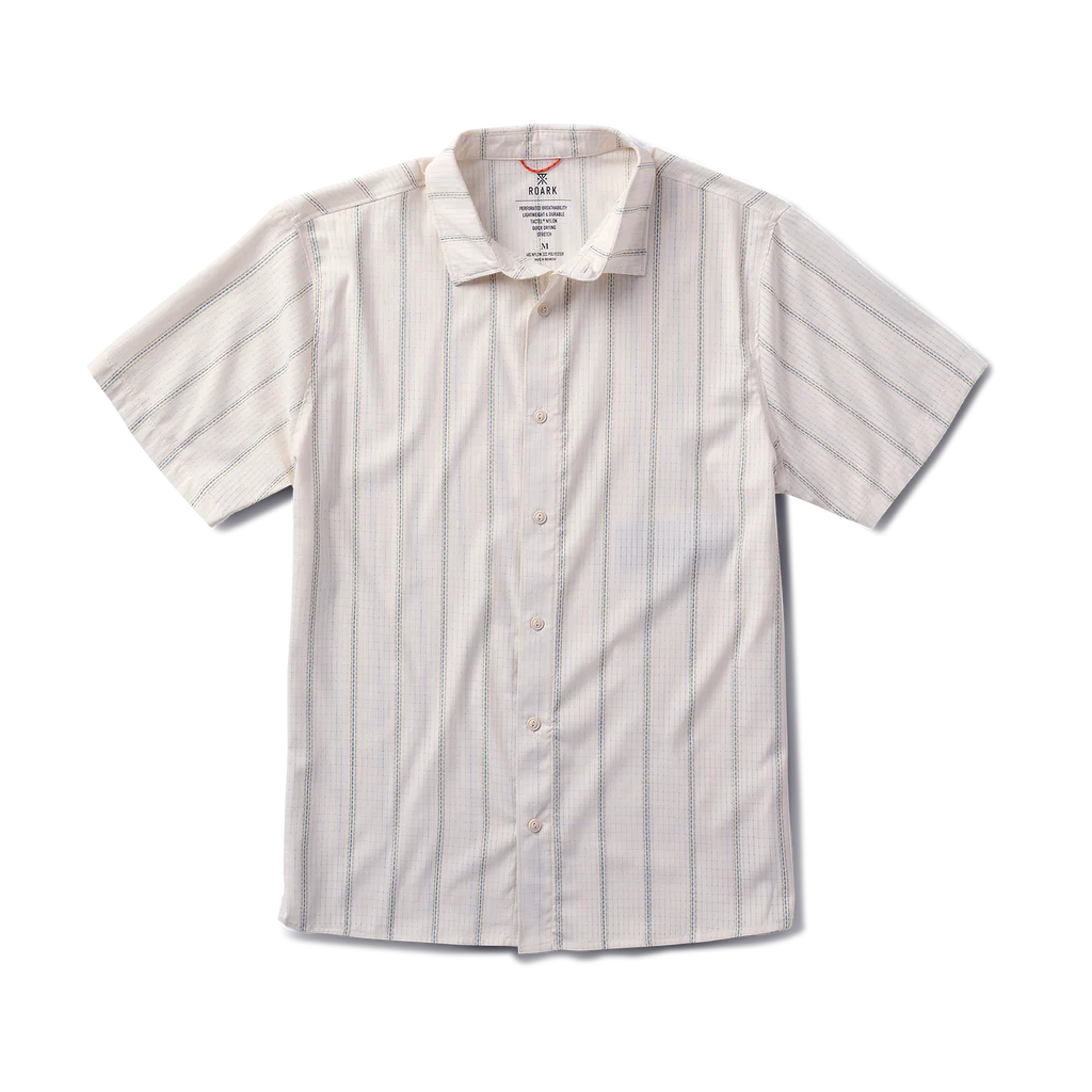 ROARK - Bless Up Breathable Stretch Shirt - Unbleached