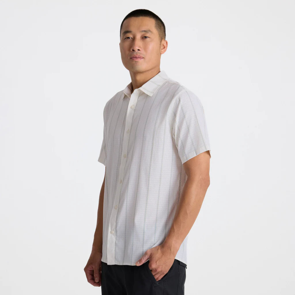 ROARK - Bless Up Breathable Stretch Shirt - Unbleached