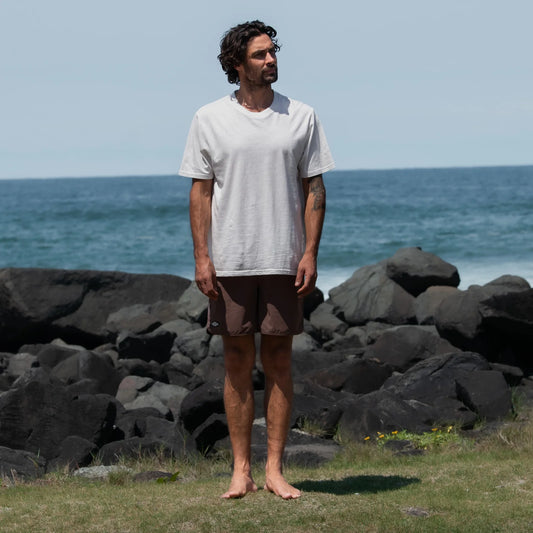 McTAVISH - Stretch Boardshort - BROWN