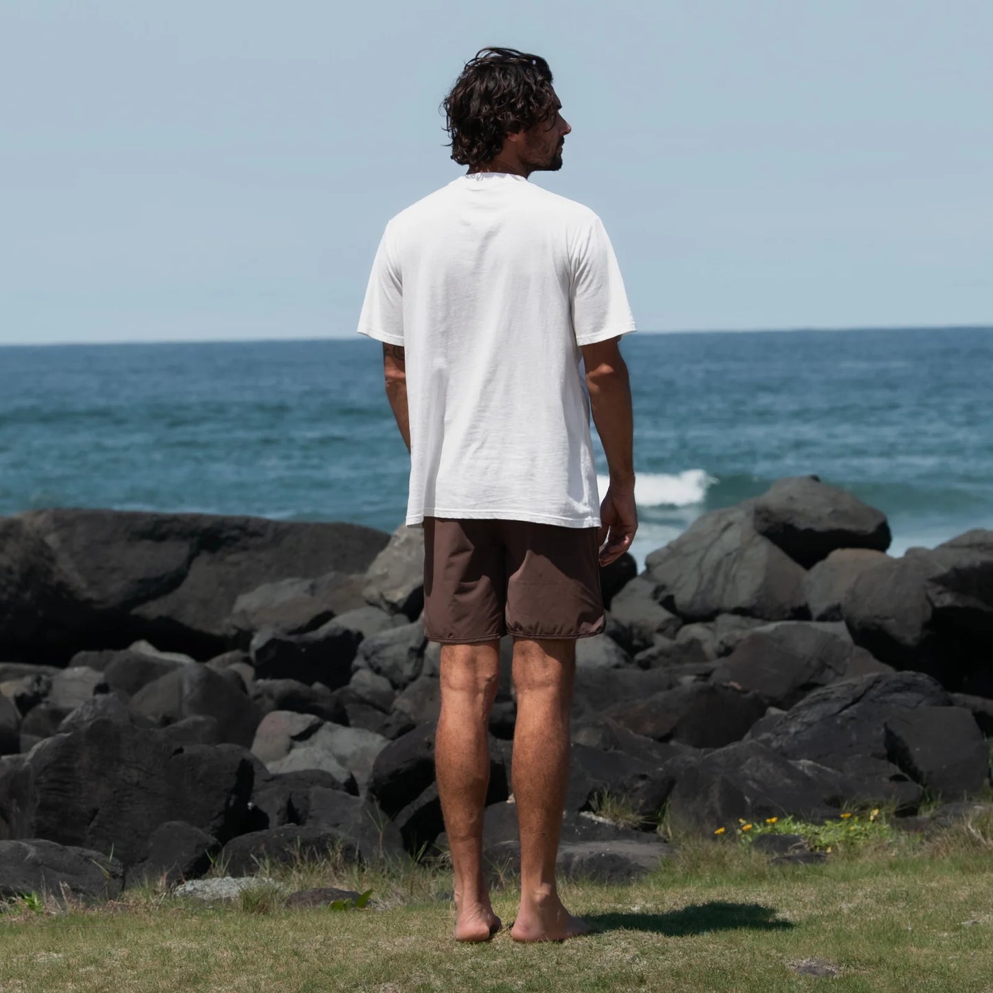McTAVISH - Stretch Boardshort - BROWN