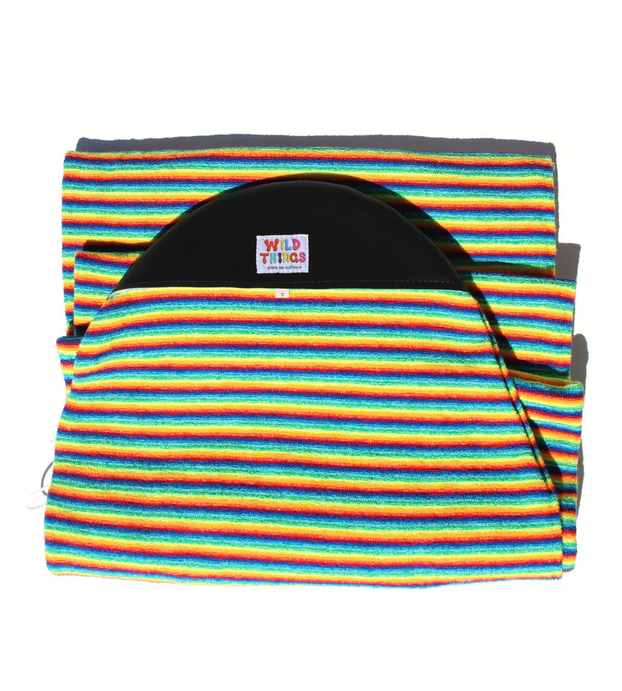 WILD THINGS Midlength Boardsock Rainbow 8