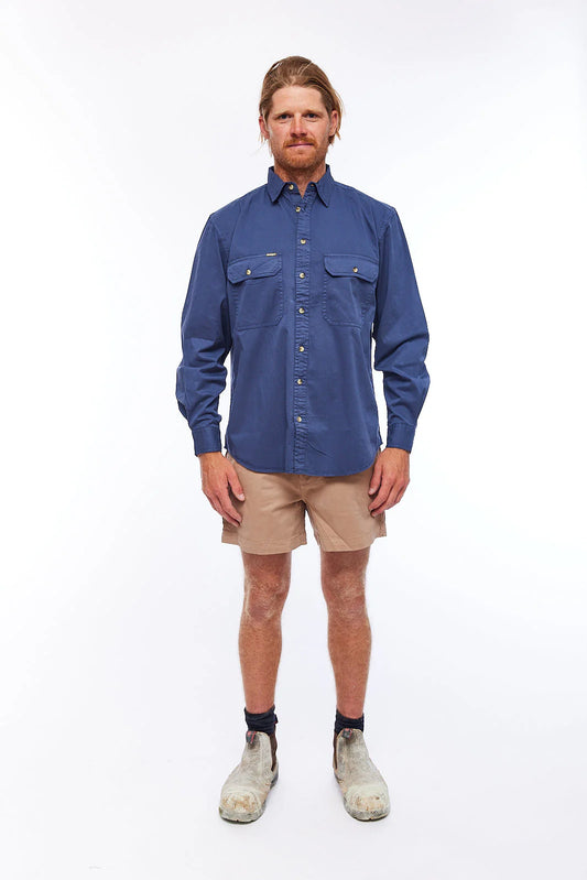 RANGER - Ash Work Shirt - Blue