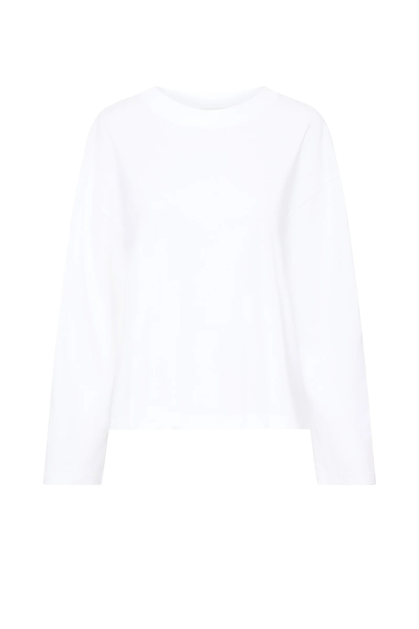 NUDE LUCY -  ORGANIC LS TEE - White
