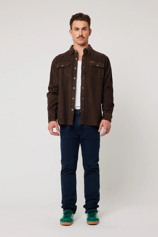 ROLLA'S - Trailer Chunky Cord Shirt - Brown