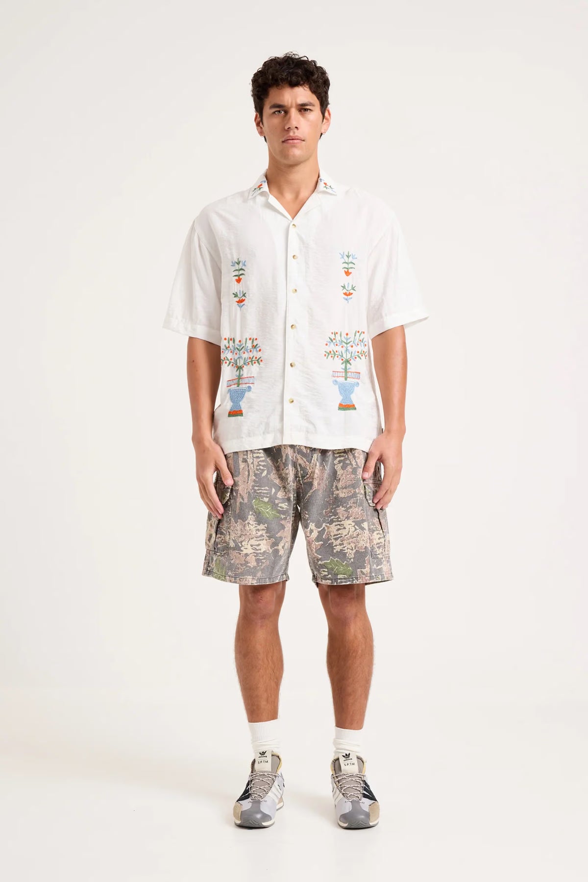 ROLLA'S - Night Garden Bowler - OFF WHITE