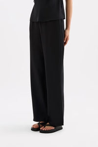 NUDE LUCY - Jaslynn Tencel Pant - BLACK