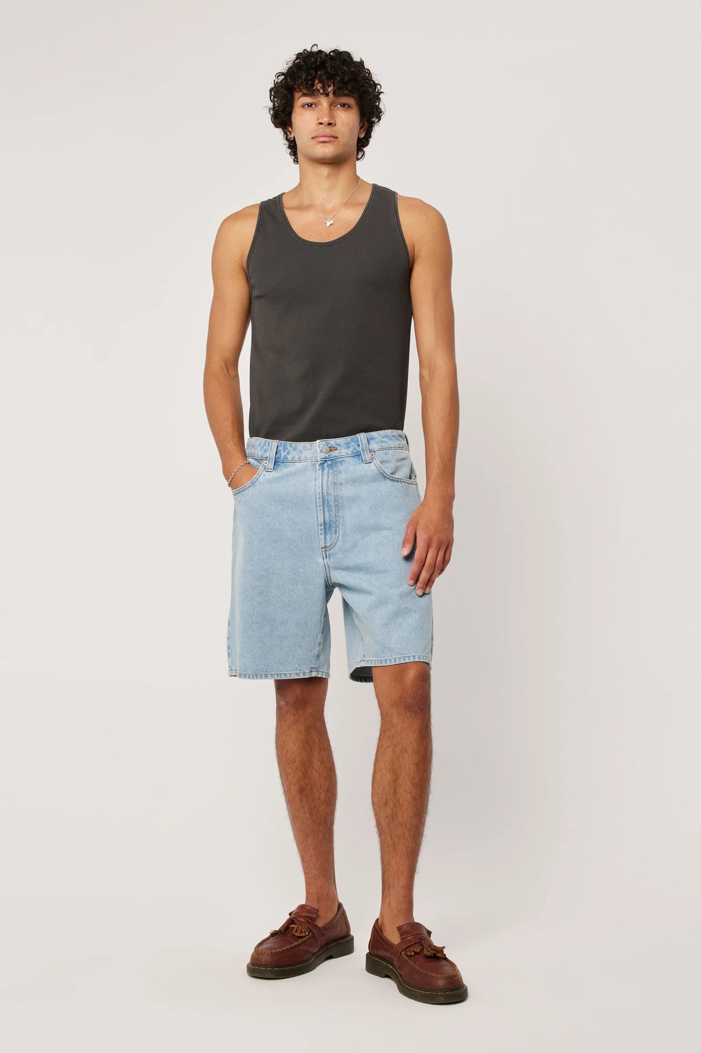 ROLLA'S - Ezy Short Prowler - BLEACHED VINTAGE BLUE
