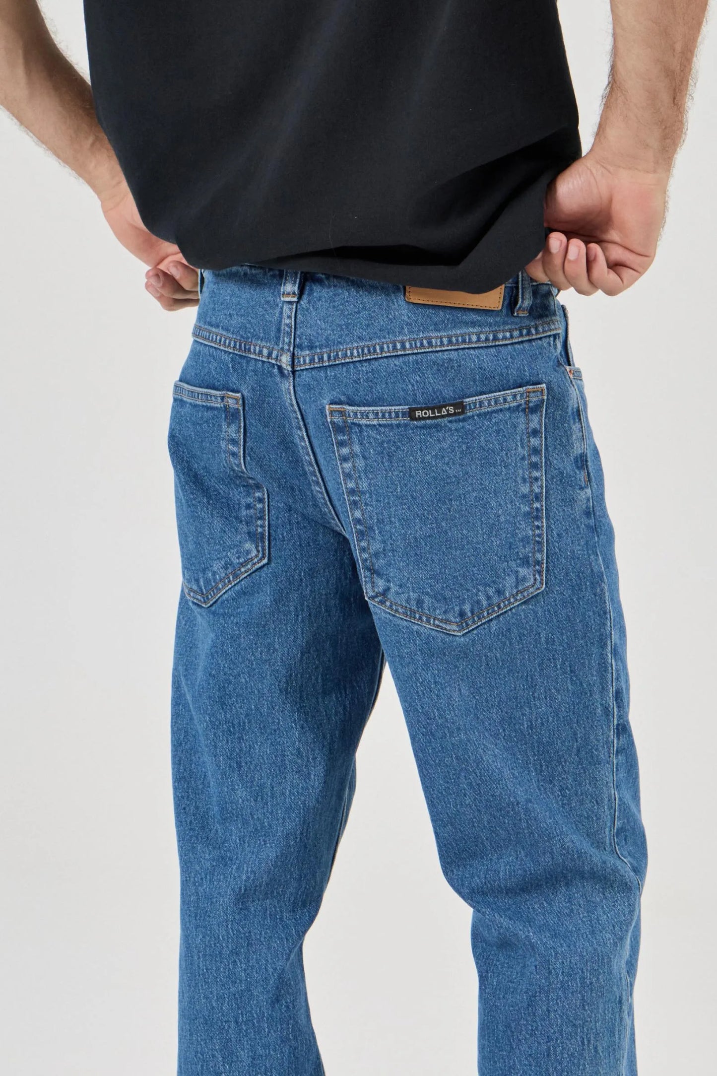 ROLLA'S -  Bronco Jean - Blue Gum