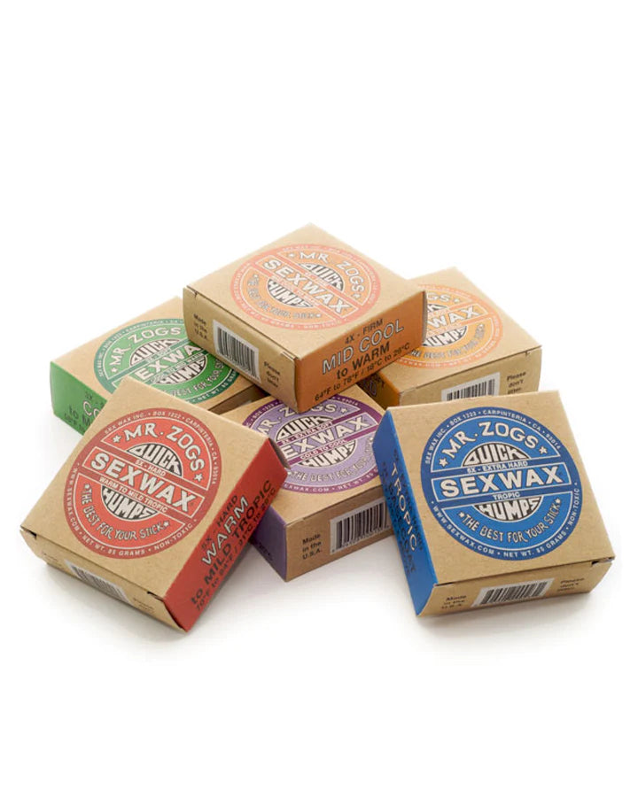 MR ZOGS - Sexwax Quick Humps Surf Wax - ECO BOX