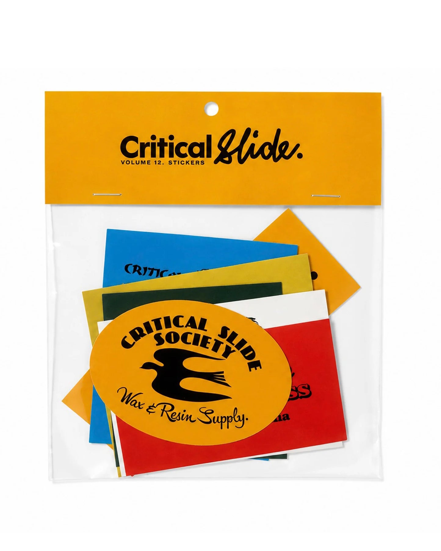 THE CRITICAL SLIDE SOCIETY- Volume 12 Stickers