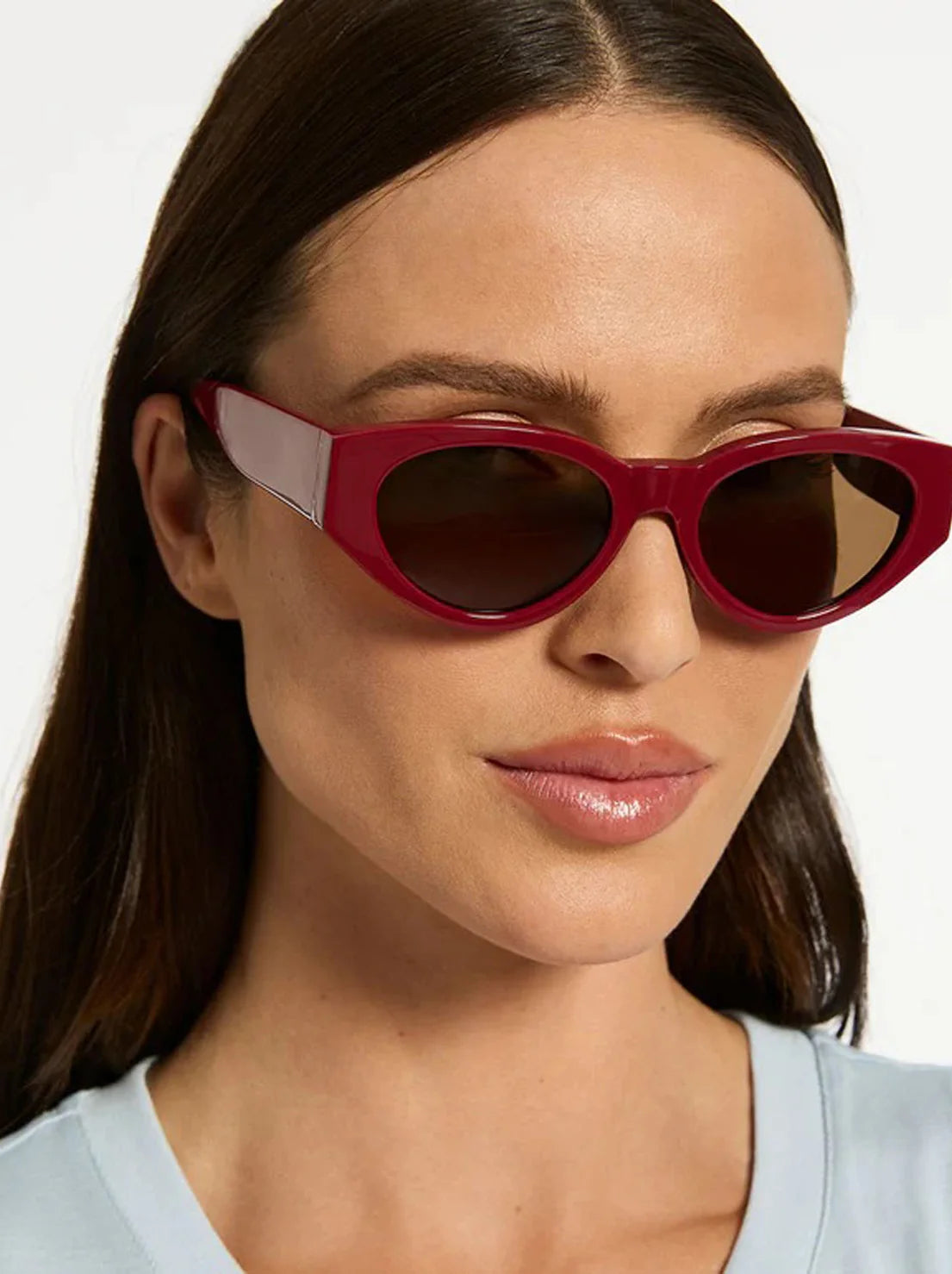 STATUS ANXIETY - Visceral Sunglasses - CHERRY
