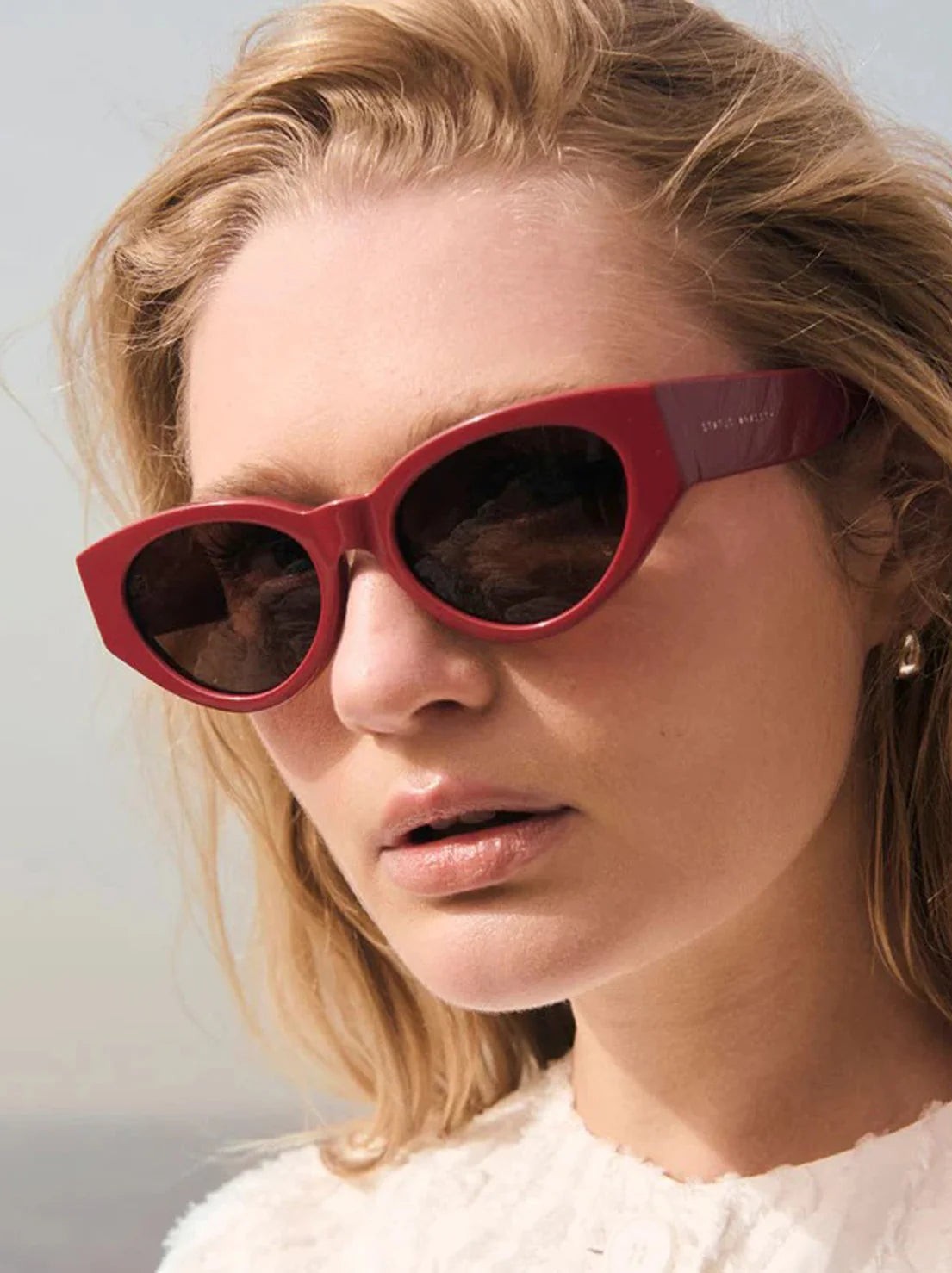 STATUS ANXIETY - Visceral Sunglasses - CHERRY