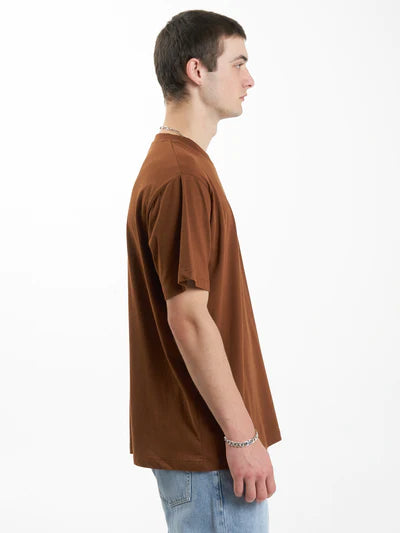 Thrills - Minimal Thrills Merch Fit Tee - CHESTNUT