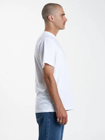 THRILLS - Wisdom Merch Fit Tee - White