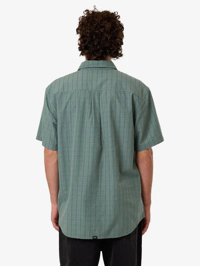 THRILLS - AMBIENT CONNECTIONS SHORT SLEEVE SHIRT - Chinois Green