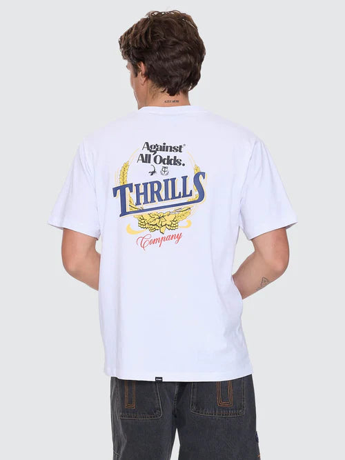 THRILLS - Against All odds Merch Fit Tee - WHITE