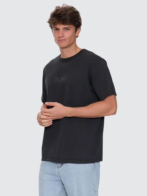 Thrills - Thrills Workwear Embro Merch Fit Tee - Pirate Black