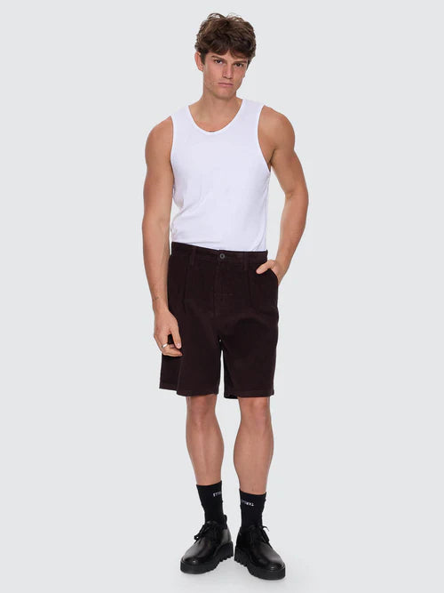 THRILLS - Slacker Cord Chino Short - Postal Brown