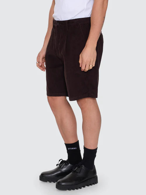 THRILLS - Slacker Cord Chino Short - Postal Brown