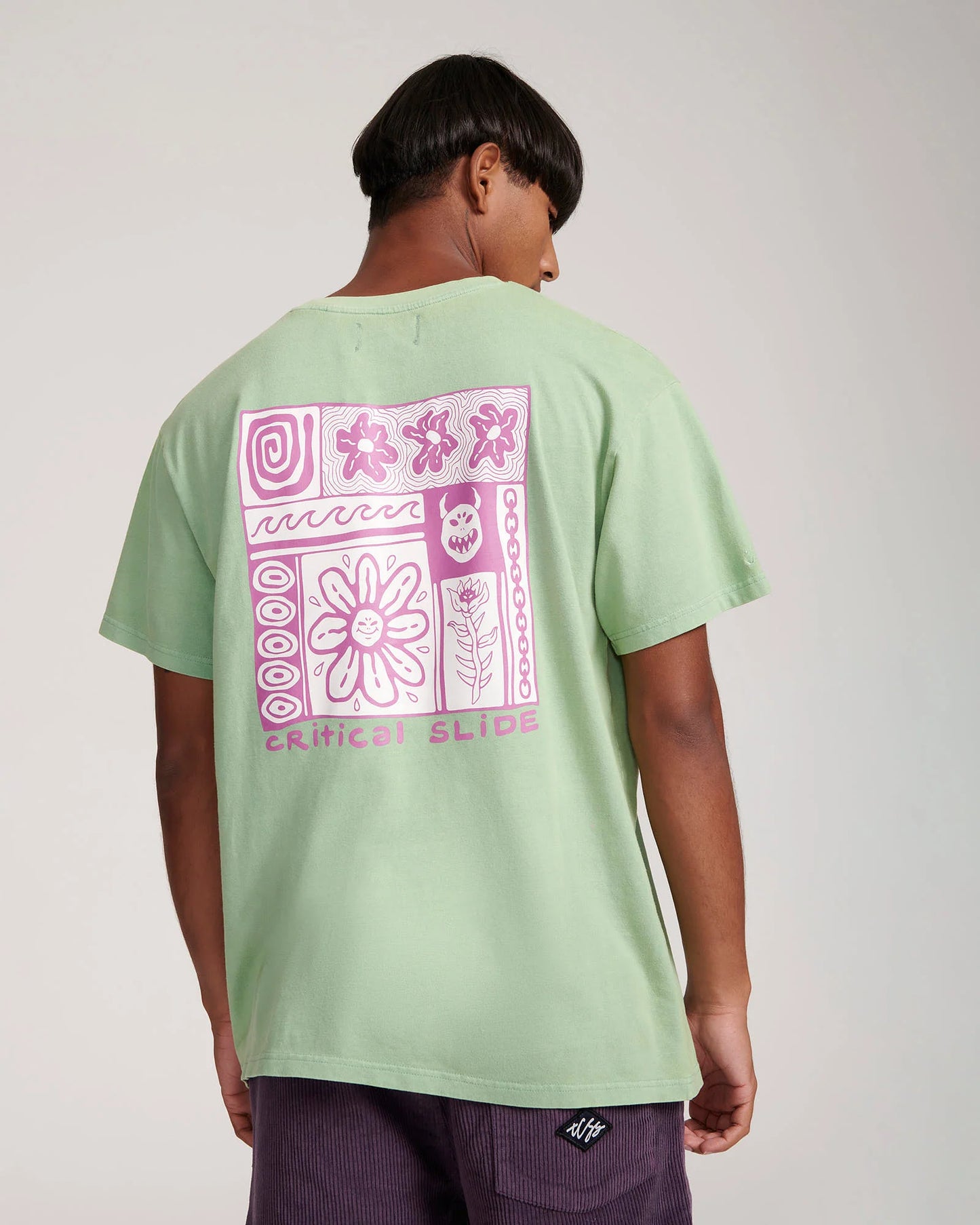 THE CRITICAL SLIDE SOCIETY - Desire  Tee - PISTACHIO