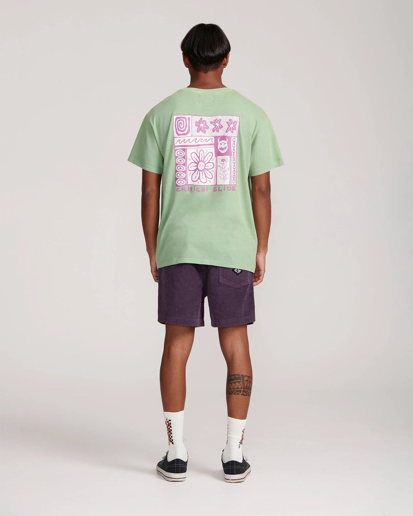 THE CRITICAL SLIDE SOCIETY - Desire  Tee - PISTACHIO