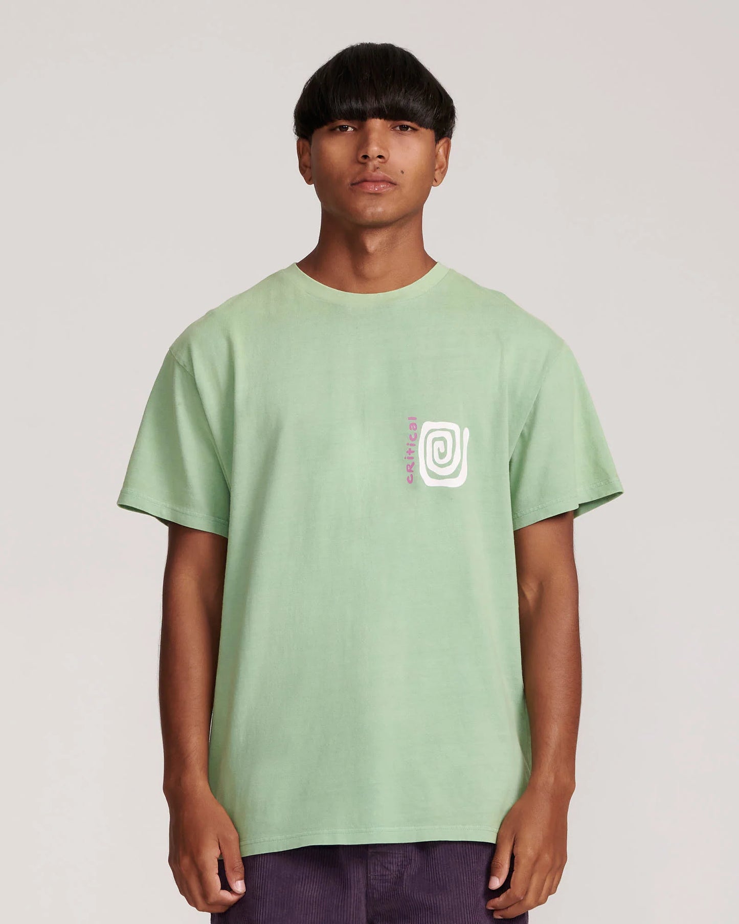 THE CRITICAL SLIDE SOCIETY - Desire  Tee - PISTACHIO