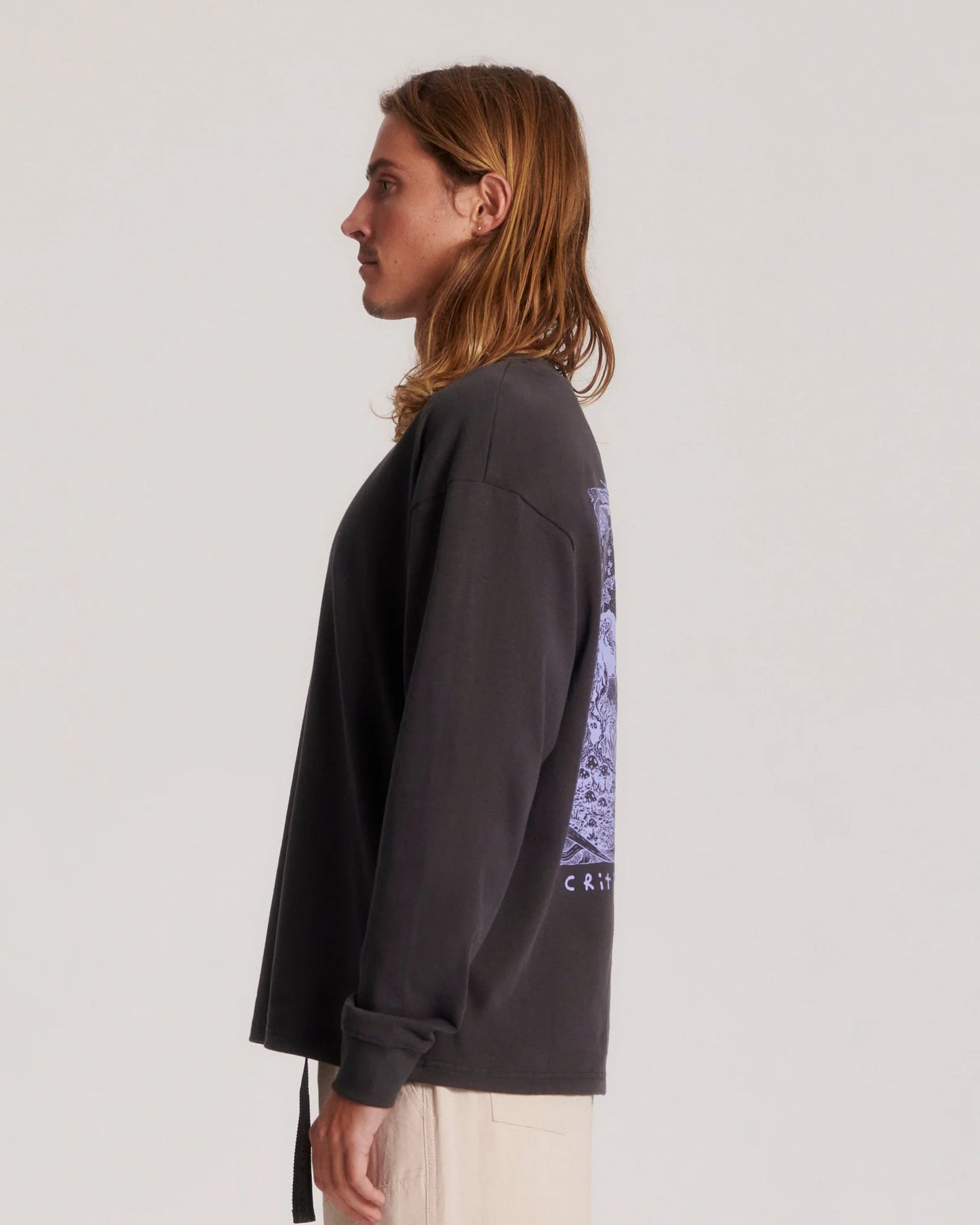 THE CRITICAL SLIDE SOCIETY - The Rivers LS Tee - PHANTOM