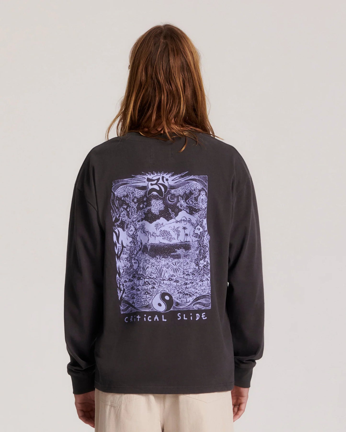 THE CRITICAL SLIDE SOCIETY - The Rivers LS Tee - PHANTOM