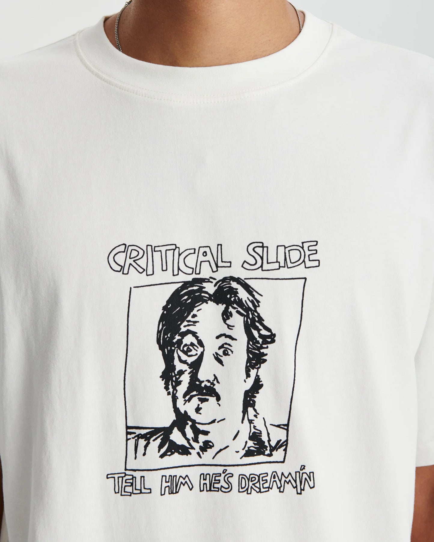 THE CRITICAL SLIDE SOCIETY - Dreamin Tee - Vintage White