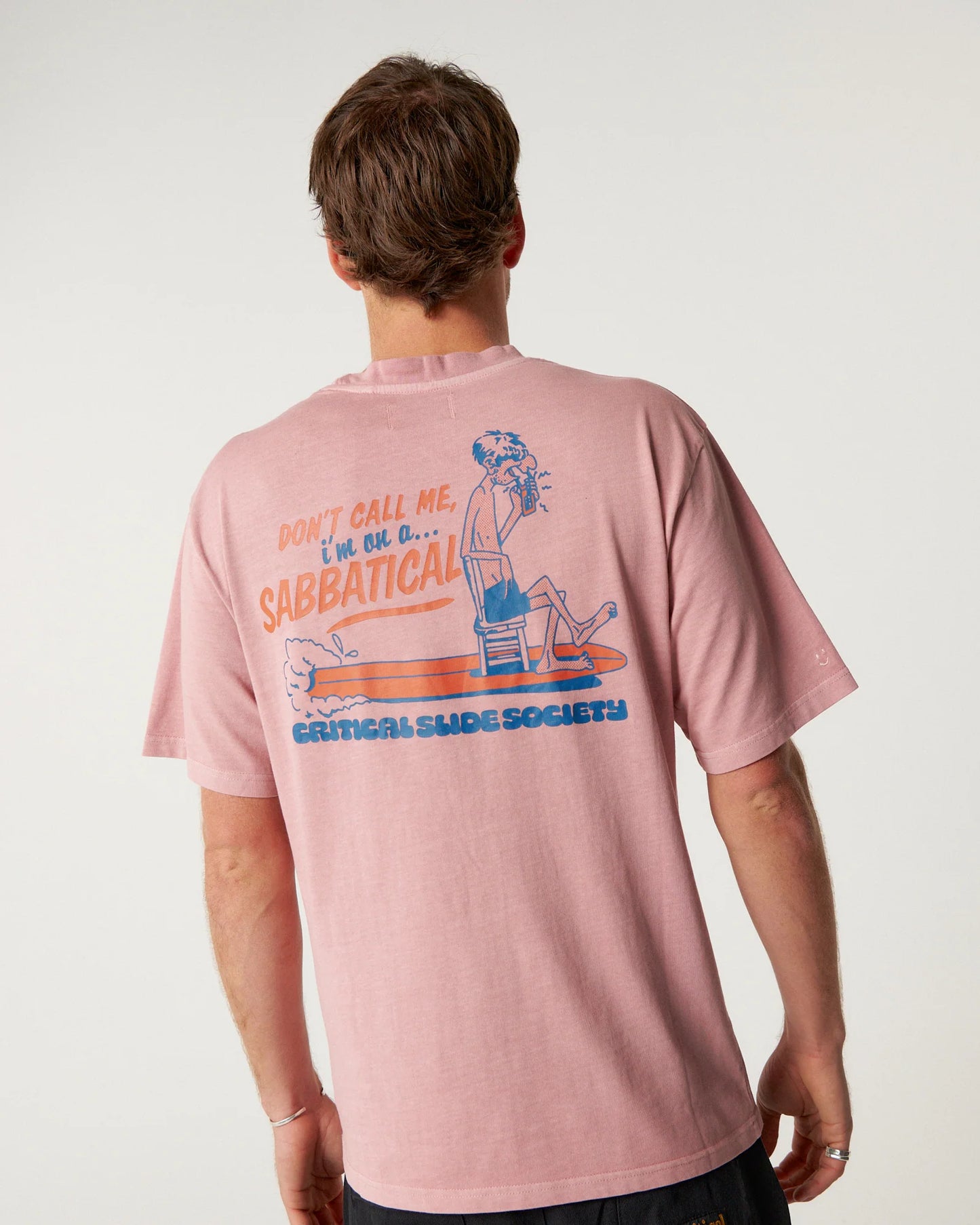 THE CRITICAL SLIDE SOCIETY - Sabbatical Tee - Dusty Coral