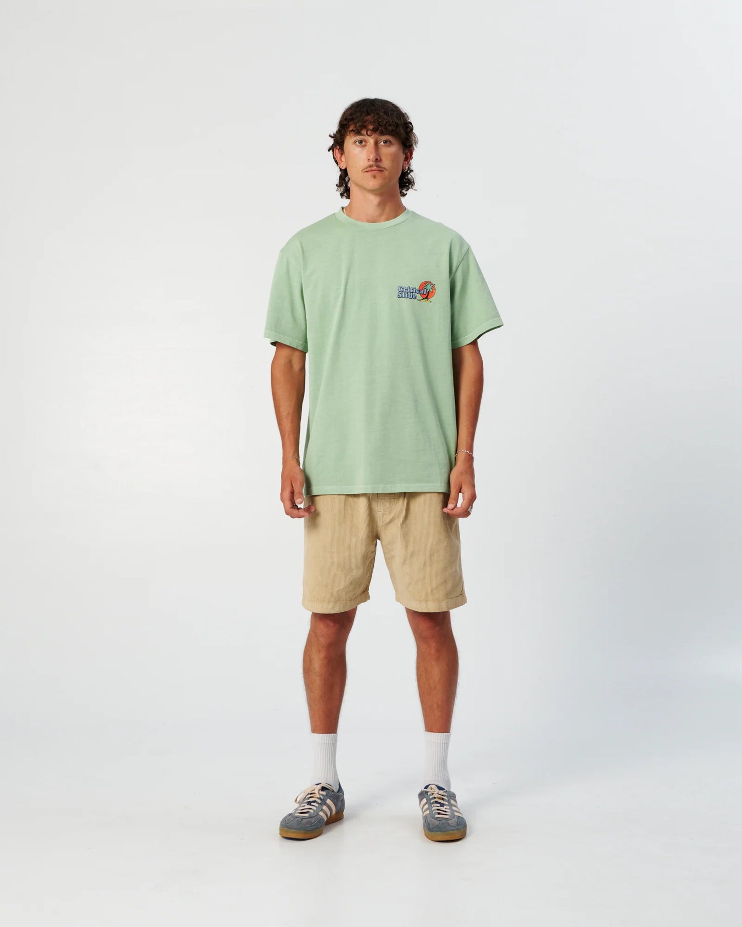 THE CRITICAL SLIDE SOCIETY - Oasis Tee - Seafoam