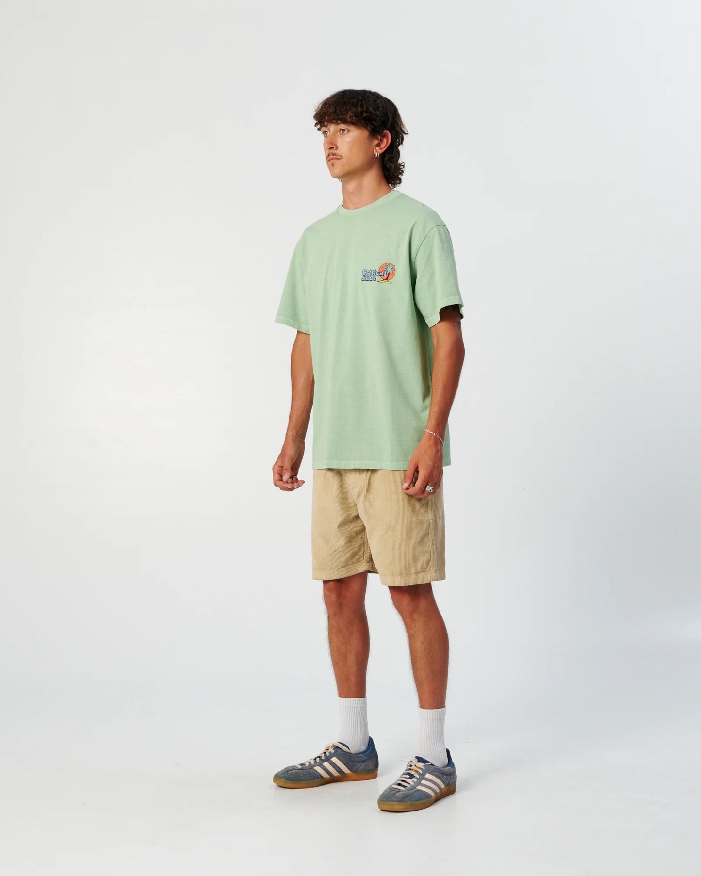 THE CRITICAL SLIDE SOCIETY - Oasis Tee - Seafoam