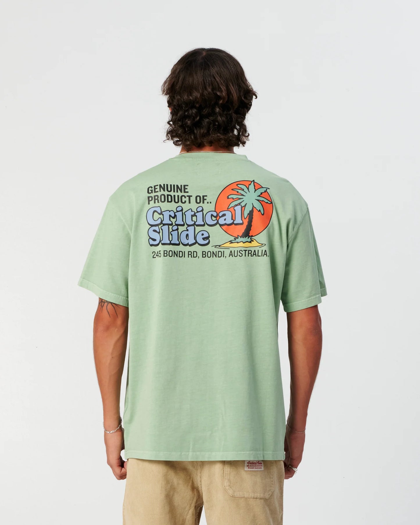 THE CRITICAL SLIDE SOCIETY - Oasis Tee - Seafoam