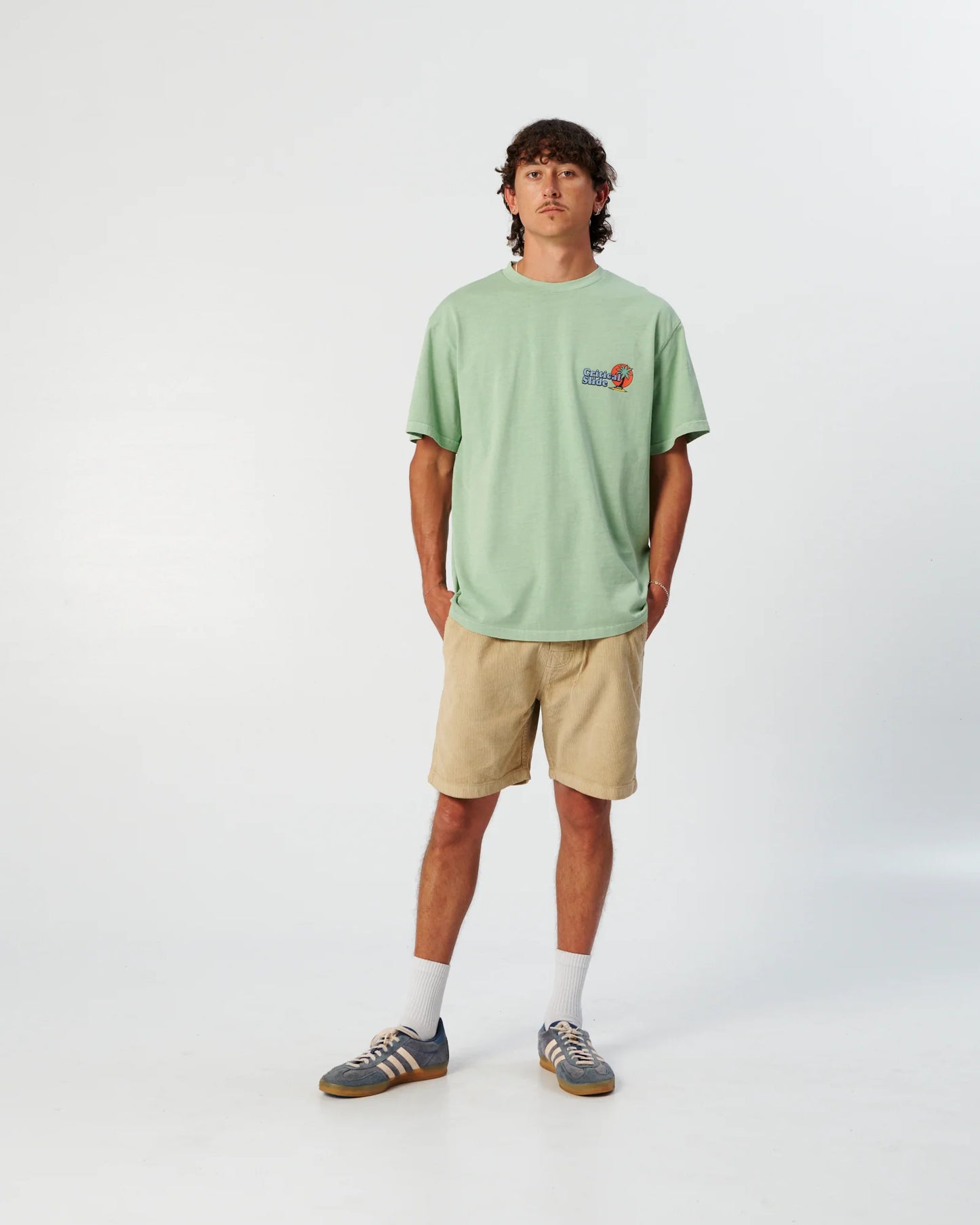 THE CRITICAL SLIDE SOCIETY - Oasis Tee - Seafoam