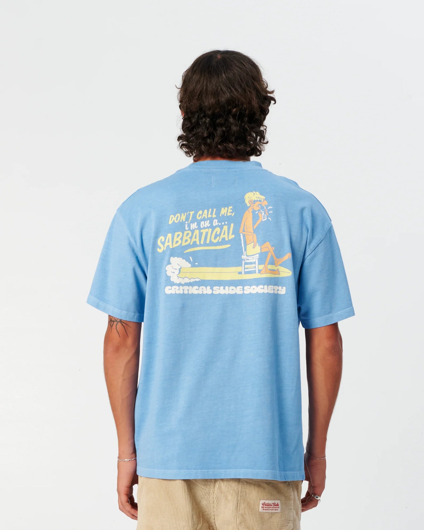 THE CRITICAL SLIDE SOCIETY - Sabbatical Tee - Powder Blue