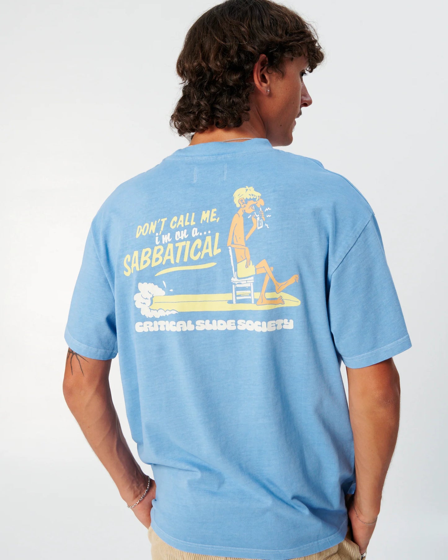 THE CRITICAL SLIDE SOCIETY - Sabbatical Tee - Powder Blue