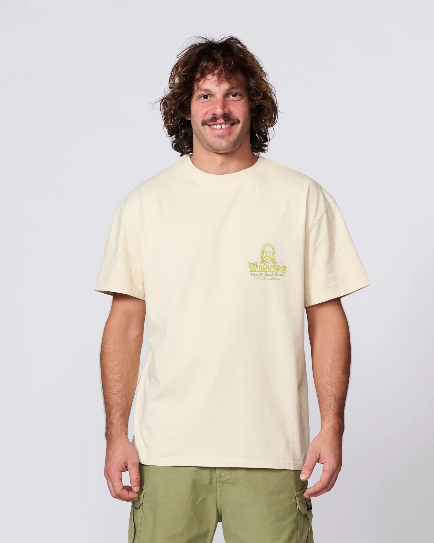 THE CRITICAL SLIDE SOCIETY - Vitamin Cowboy Tee - ECRU