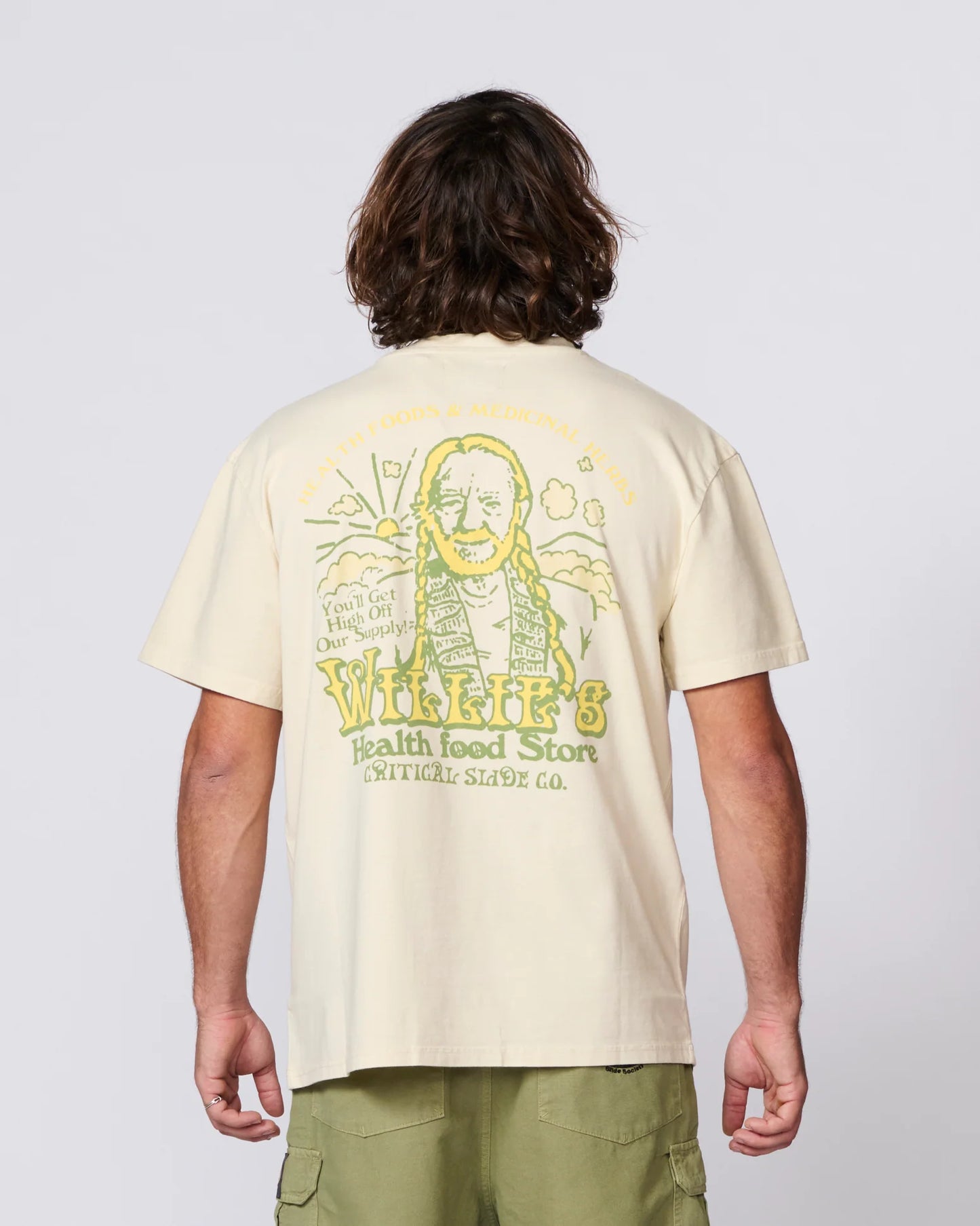 THE CRITICAL SLIDE SOCIETY - Vitamin Cowboy Tee - ECRU