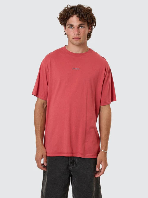 THRILLS - Minimal Thrills Merch Fit Tee - Redwood