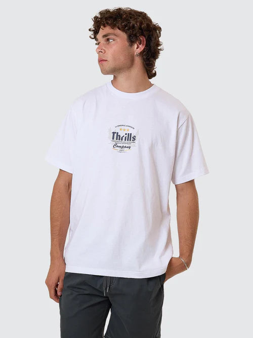 THRILLS - OG Strength Merch Fit Tee - White